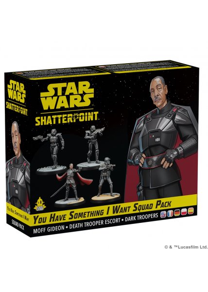 Star Wars Shatterpoint: YOU HAVE SOMETHING I WANT Squad Pack